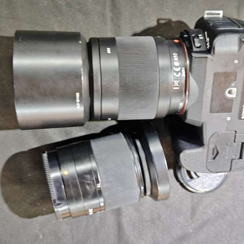 sony a350 功能正常 + 索尼 18-70 壞自動對焦 發黴 可 MF + 55-250 壞自動對焦 發...
