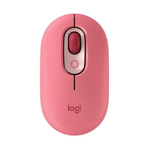 全新 Logitech - POP MOUSE 無線藍牙滑鼠 (魅力桃)