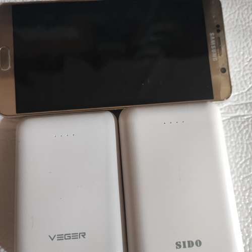 Samsung Note 5 零件手機 + 正常行動電源
