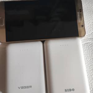 Samsung Note 5 零件手機 + 正常行動電源