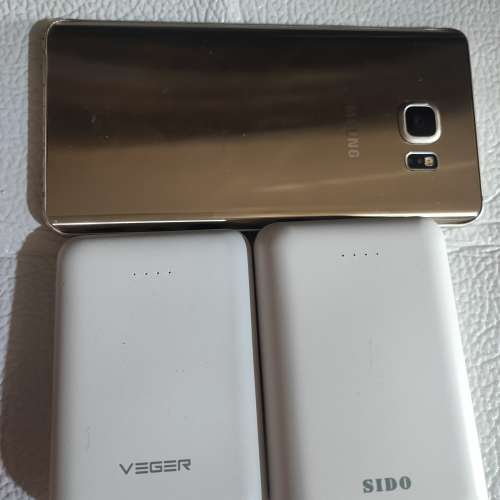 Samsung Note 5 零件手機 + 正常行動電源