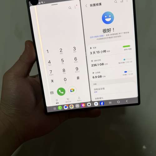 全網最平🔥Samsung galaxy fold 6 12+256美版單卡+esim銀色