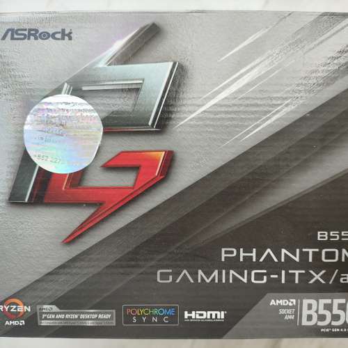 出售電競ITX主機Asrock B550 Phantom Gaming-ITX/AX + Ryzen 5800X3D + 64GB DDR4