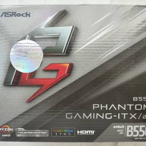 出售電競ITX主機Asrock B550 Phantom Gaming-ITX/AX + Ryzen 5800X3D + 64GB DDR4