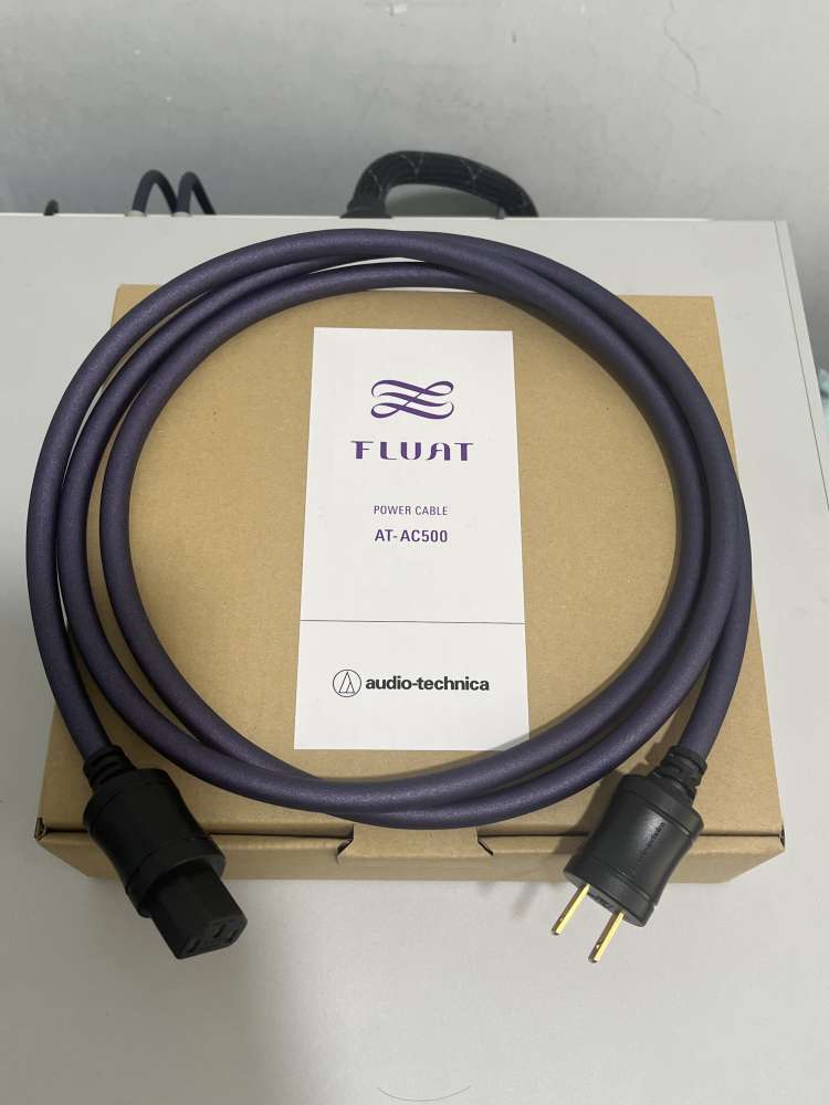 audio technica AT-AC500 2m電源線- 二手或全新Headphones, 影音產品