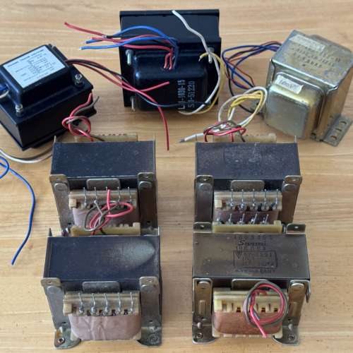★ ★ （$100 共7隻）足料靚牛 日本 合併機 後級 變壓器 Sansui 擴音機牛 ★