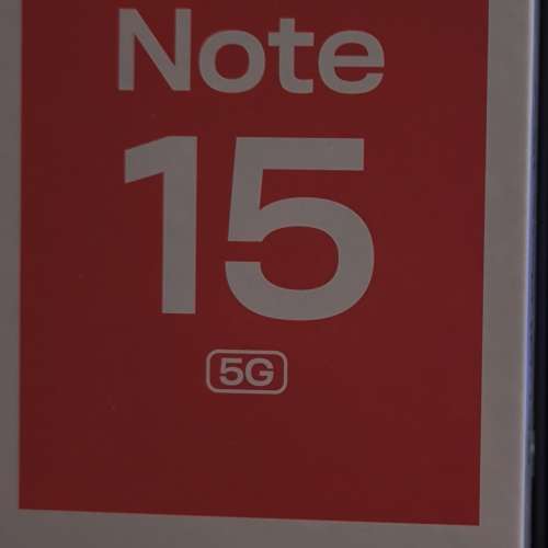 [全新][港行] Redmi Note 15 5G  (8+256)