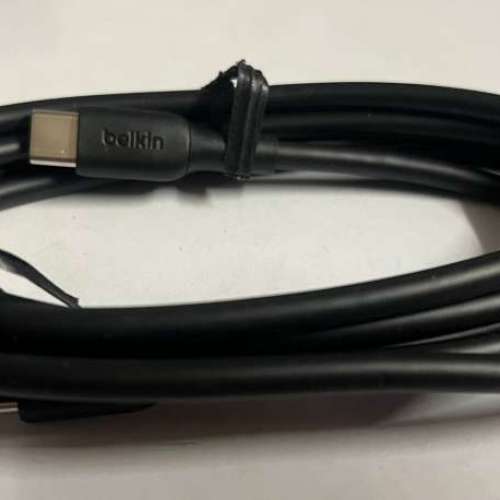 ( new ) belkin Type C 60W Charging cable 充電線