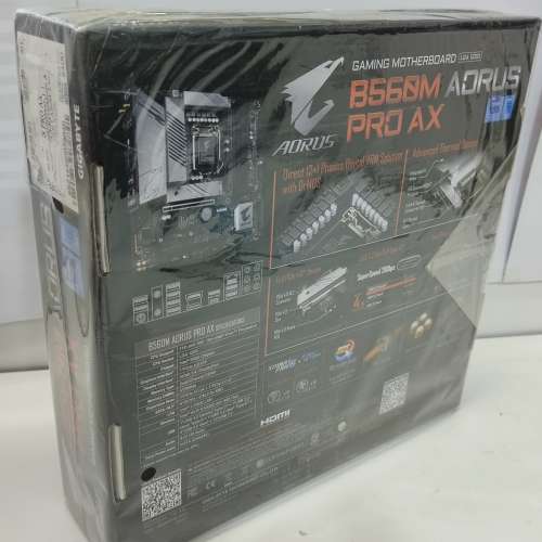 全新 GIGABYTE B560M AORUS Pro AX DDR4