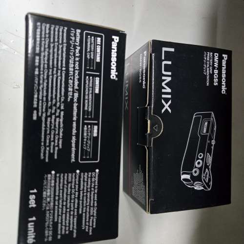 全新水貨 PANASONIC DMW-BGS5 BATTERY GRIP S5 專用電池手柄 S5 II, S5 II X 可用