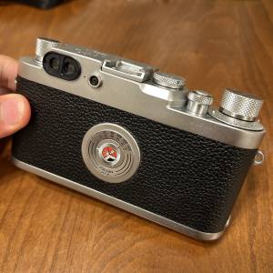 leica iiig with elmar 50/3.5 red scale