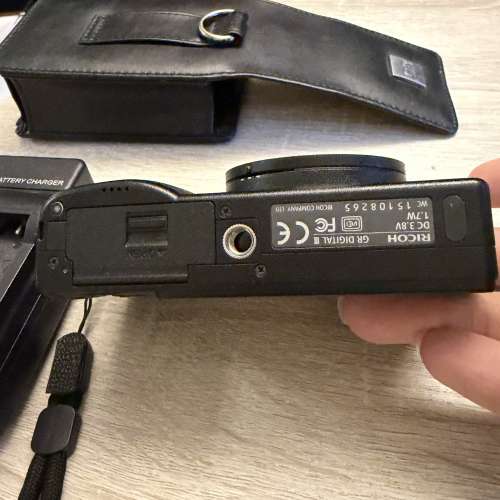 Ricoh GRD III CCD camera 相機 連叉電器 原裝皮套
