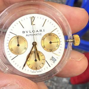 BVLGARI 原裝錶面+原裝機芯 $1999
