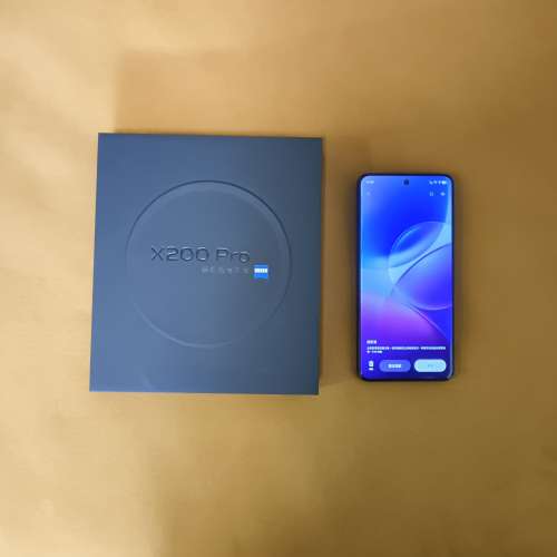 Vivo X200 Pro 黑色 16gb ram + 512gb rom