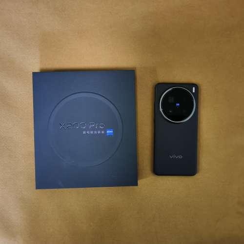 Vivo X200 Pro 黑色 16gb ram + 512gb rom