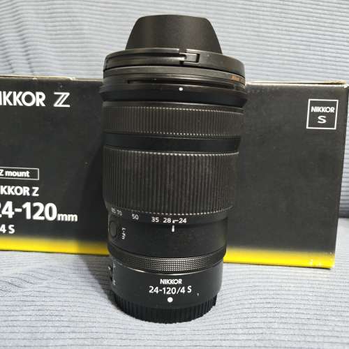 Nikon Z 24-120mm f/4 S Nikkor尼康鏡  頭連Nikon Arcrest II Protection Filter  ...