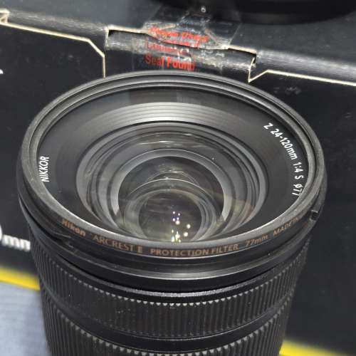 Nikon Z 24-120mm f/4 S Nikkor尼康鏡  頭連Nikon Arcrest II Protection Filter  ...