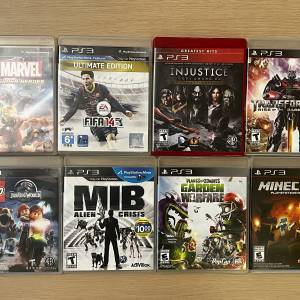 PS3 遊戲合共八隻