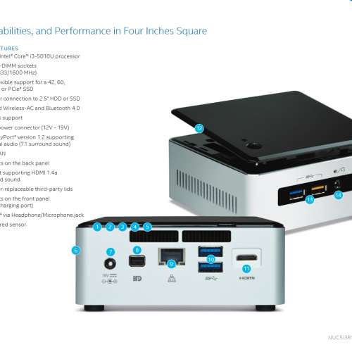Intel&reg; NUC NUC5i3RYB