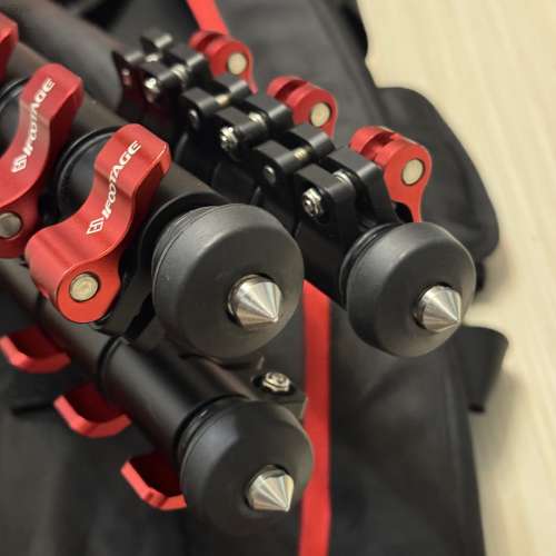 Ifootage TC5S 碳纖腳 連 Manfrotto 701HDV Video Head