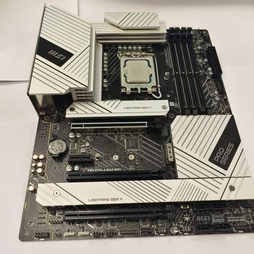 代售MSI PRO Z790-A MAX WIFI 7 (DDR5) 95%New 送 MSI USB4 PD100W Pcie Card not,...