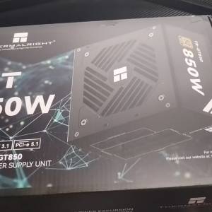 Thermalright 金牌ATX 3.1  PCIe 5.1利民 TR-GT-850 850W 80 PLUS 全模組電源