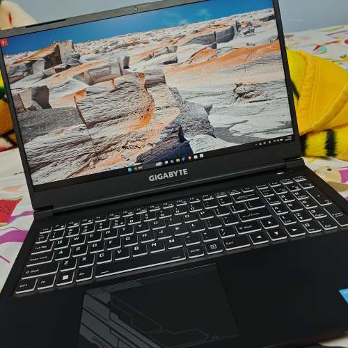 技嘉 Gigabyte 電競筆記型電腦 (R55 G5 ME) i5-12500,RTX3050Ti (全程插外置MON同K...
