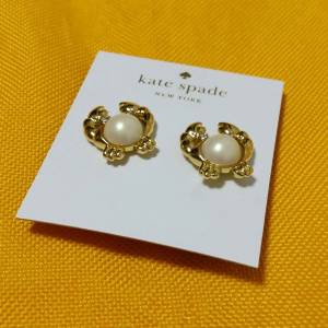 Kate Spade 珍珠耳環 一對