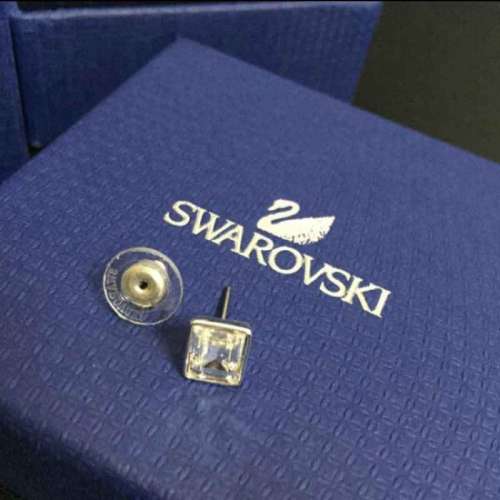 SWAROVSKI 水晶耳環 一對