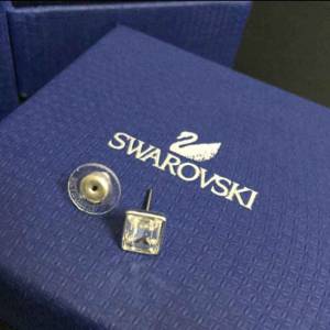 SWAROVSKI 水晶耳環 一對