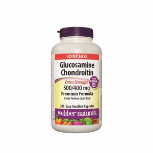 Webber naturals 強效葡萄糖胺軟骨素 維他命D3 300粒