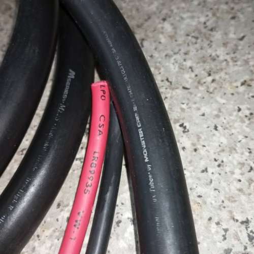 Monster mseries m2.2s speaker cable2.8米