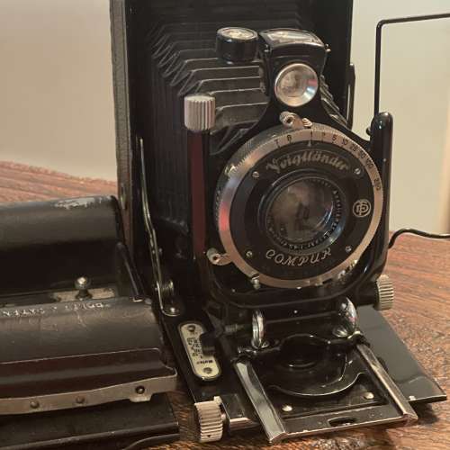 古董Voigtlander compur 6x9 菲林相機