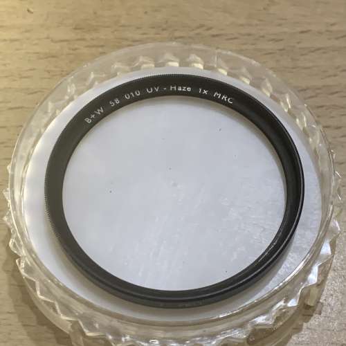 平用德國製 B +W F-pro 58mm Filter 無花無霉 全新一樣