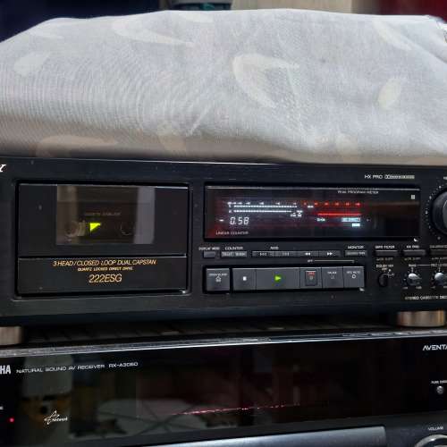 sony 222ESG 卡式帶座 made in japan