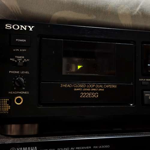 sony 222ESG 卡式帶座 made in japan