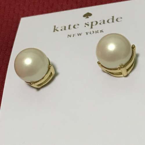 Kate spade 珍珠耳環 一對