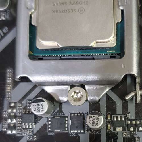 Intel Core i3-8100 cpu + Gigabyte GA-H310M-H mATX + Team 8GB DDR4-2400 ram