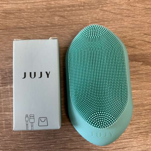 【近全新】JUJY 紀芝深層淨透潔面儀 (湖水綠) 連原裝充電線