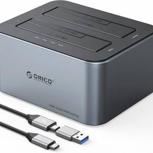ORICO Type-C 雙盤硬碟座 鋁合金版本