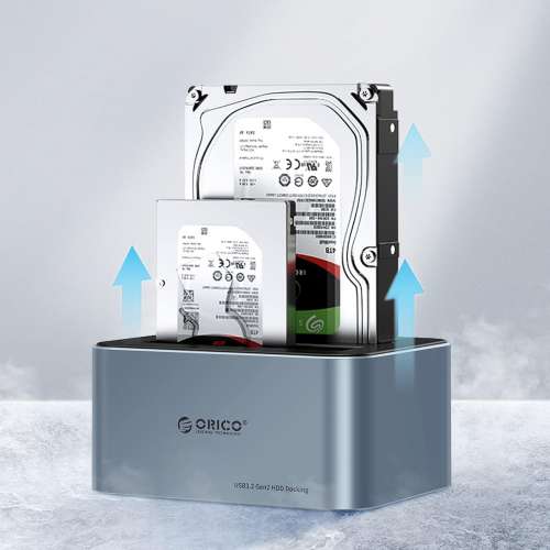 ORICO Type-C 雙盤硬碟座 鋁合金版本