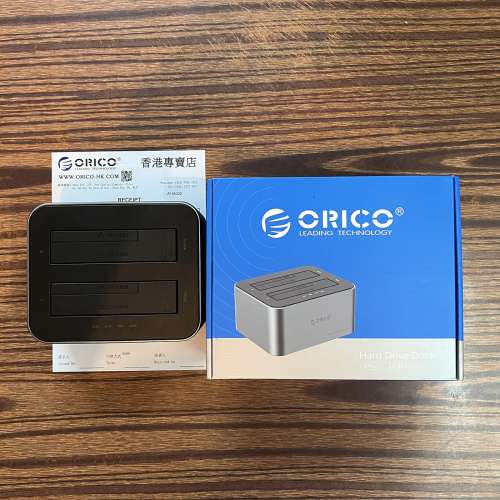 ORICO Type-C 雙盤硬碟座 鋁合金版本