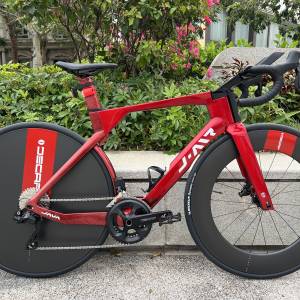JAVA VITTORIA AIR 維多利亞 SHIMANO 電變24速碳纖維公路車 送水架前後蛙燈