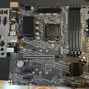 MSI B460M PRO-VDH WIFI Micro-ATX (正版Window11Home) Socket 1200