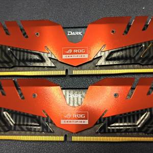 TEAM GROUP DARK ROG DDR4 8GBx2 DDR4 3000 共16GB