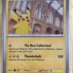 寶可夢限量Pokemon in the museum 英國博物館卡