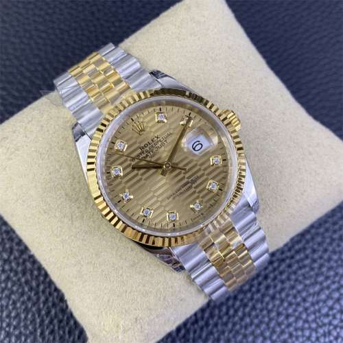 Rolex 勞力士 日誌型 datejust m126233-0045 36mm 間金 VS 出品