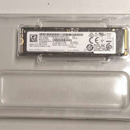Samsung PM9A1 512GB NVMe SSD 全新