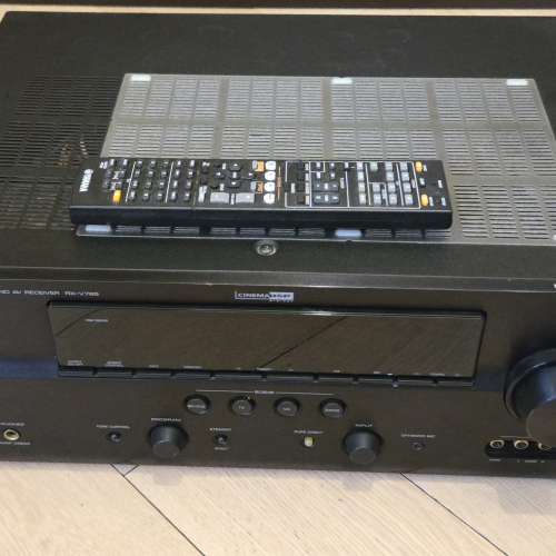 YAMAHA RX-V765, 7.2 HDMI, video upscaling, Pure Direct, YPAO,有黑膠 input (99...