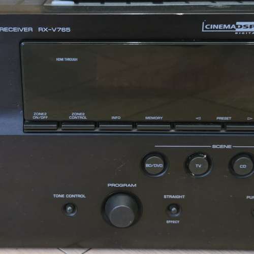YAMAHA RX-V765, 7.2 HDMI, video upscaling, Pure Direct, YPAO,有黑膠 input (99...